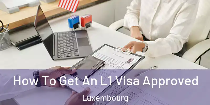  How To Get An L1 Visa Approved Luxembourg
